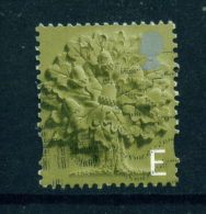 GREAT BRITAIN (ENGLAND)  -  2001 To 2002  Oak Tree  'E'  Used As Scan - Angleterre