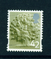 GREAT BRITAIN (ENGLAND)  -  2003+  Oak Tree  42p  Used As Scan - Angleterre