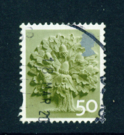 GREAT BRITAIN (ENGLAND)  -  2003+  Oak Tree  50p  Used As Scan - England