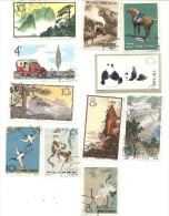 11 TIMBRES - Used Stamps