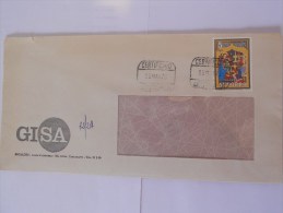 Andorre Espagnol Lettre Recommandee De 1976 - Cartas & Documentos