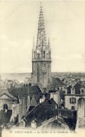 CPA - SAINT MALO, Le Clocher De La Cathédrale - 2 Scans - Saint Omer