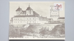 Finnland 891 Yt 855 Sc 627 Fa 898, Maximumkarte MK/CM, Orts-ESST, Burg Häme (erbaut Um 1260) - Maximum Cards & Covers