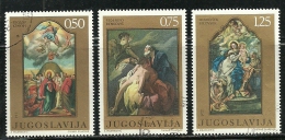 Yugoslavia;Yugoslav Paintings, Baroque Period - Used Stamps