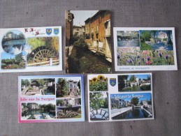 Lot De 5 C.P.M. De L'ISLE SUR SORGUE - L'Isle Sur Sorgue