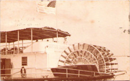 LOUISIANA - Paddle Boat On The Mississipi - Carte-photo - Autres & Non Classés