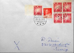 Greenland 1977 Letter To Sweden Thule 25-3-1977   ( Lot 3348 ) - Cartas & Documentos