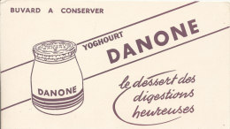 BU 1009 / BUVARD   YOGHOURT  DANONE - Dairy