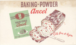 BU 1048 / BUVARD    BAKING - POWDER  ANCEL - Dulces & Biscochos