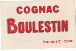 BU 1082 / BUVARD    COGNAC  BOULESTIN - Liquor & Beer