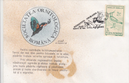 BIRDS, LAPWING, SPECIAL COVER, 1993, ROMANIA - Storks & Long-legged Wading Birds