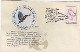 BIRDS, EGRET, SPECIAL COVER, 1993, ROMANIA - Storks & Long-legged Wading Birds
