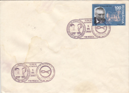 CHARITY ASSOCIATION, SPECIAL POSTMARK ON COVER, 2002, ROMANIA - Cartas & Documentos