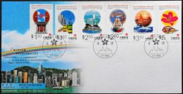 Hong Kong 1997 Minr.820-825 FDC ( Lot 3357 ) - FDC