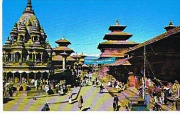 NEPAL Durbar Square Patan  KATHMANDU  - Cpm  Colorama Kathmandu-  Paypal Free - Népal