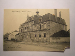 CHALINDREY L'Hotel De Ville (Abimée) - Chalindrey
