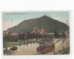 GÖRLITZ  -  LANDESKRONE MIT STRASSENBAHN    ~  1908 - Goerlitz