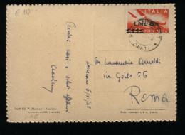 LANCIANO - CHIETI - 1948 CORSO TRENTO E TRIESTE CON £6 DI POSTA AEREA - Airmail
