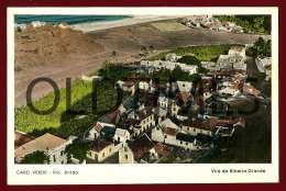 CABO VERDE - SANTO ANTAO - VILA RIBEIRA GRANDE - 1960 REAL PHOTO PC - Cap Vert