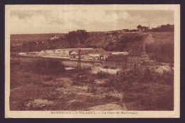 CPA Belgique - Hainaut - MONTIGNY LE TILLEUL - La Gare De Marbraglo - Carte Postale  // - Montigny-le-Tilleul