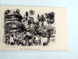 Carte Postale Ancienne : LAOS : KENETAO , Bonzes - Laos