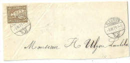 Faltbrieffragment  Fleurier            1871 - Storia Postale