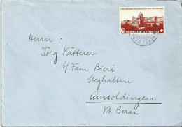 Brief  Schwefelberg Bad - Amsoldingen          1942 - Storia Postale
