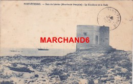 Mauritanie Port étienne Baie Du Lévrier Le Blockaus Et La Rade Au Dos Croiseur Dupleix - Mauritania