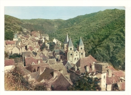 Cp, 12, Conques, Vue Générale - Autres & Non Classés