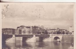 178-Roma-Lazio-Ponte Palatino E Cloaca Massima-v.1929 X Reggio Calabria-30c.Michetti Grigio Isolato-storia Postale - Brücken