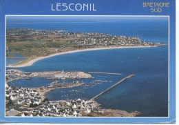Lesconil Bretagne Sud Pays Bigouden : Le Port De Pêche N°4650 Jack - Vue Aérienne - Lesconil