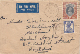 KING GEORGE VI, STAMPS ON COVER, 1945, INDIA - Andere & Zonder Classificatie