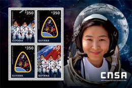 Guyana-2014-Space-Chinese Space Anniversary - Guyana (1966-...)