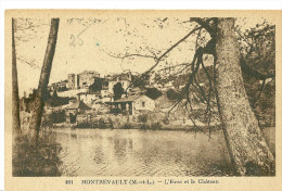 Montrevault. L'evre Et Le Chateau à Montrevault. - Montrevault