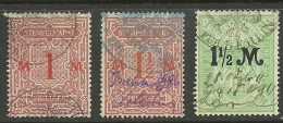 Germany Preussen Revenue Tax Stamps Steuermarken Stempelmarken O - Andere & Zonder Classificatie