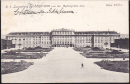 CPA - (Autriche) Wien - Lustschloss Schonbrunn Von Der Neptungrotte Aus. - Castello Di Schönbrunn