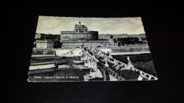 C-7774 - CARTOLINA ROMA - PONTE E CASTEL SANT'ANGELO - PONTI CASTELLI FIUMI - Castel Sant'Angelo