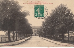 ( CPA 54 )  COLOMBEY-LES-BELLES  /  Avenue De La Gare  - - Colombey Les Belles