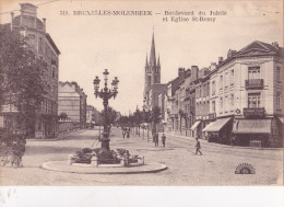 MOLENBEEK : Boulevard Du Jubilé Et église St Rémy - St-Jans-Molenbeek - Molenbeek-St-Jean