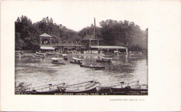 Boat-House, Central Park, N.Y. - Central Park