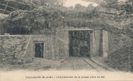 ( CPA 54 )  DIEULOUARD  /  L' Emplacement De La Grosse Pièce De 380  - - Dieulouard