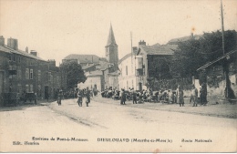 ( CPA 54 )  DIEULOUARD  /  Route Nationale - Dieulouard