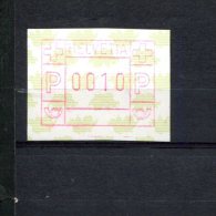 240409099 ZWITSERLAND  POSTFRIS MINT NEVER HINGED POSTFRISCH EINWANDFREI ATM MICHEL 5 U D FACIALE 0010 - Automatic Stamps