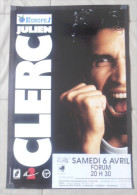 Affiche 60x40 Julien Clerc A Dijon Tres Rare Bon Etat - Plakate & Poster