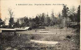 Dept Div - Oise - Ref N 870 -  Ribecourt - Proprieté Des Mutiles : Parc D´elevage - Carte Bon Etat - - Ribecourt Dreslincourt