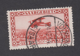NEU Im Michel 2023 - Saargebiet Michel Nr. 126 I Mit Plattenfehler XI Gestempelt - Used Stamps