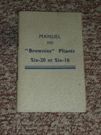 Livre Illustré Manuel D'Instructions Des BROWNIES Pliants Six-20 Et Six-16 Appareils Photo, Kodak Pathé - Photographs