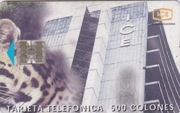 Costa Rica, CRI-C-08, ICE Building (1St Edition), Part Of Puzzle, 2 Scans. - Costa Rica