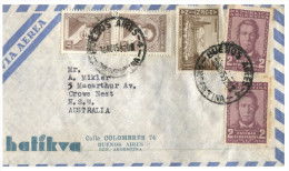 (100) Argentina To Australia Air Mail Cover - 1950´s - Covers & Documents