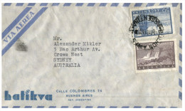 (100) Argentina To Australia Air Mail Cover - 1950´s - Cartas & Documentos